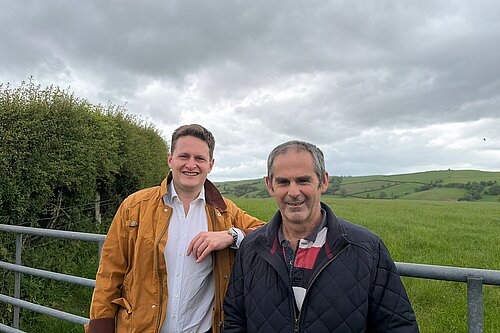David Chadwick MP and Cllr Colin Millichap